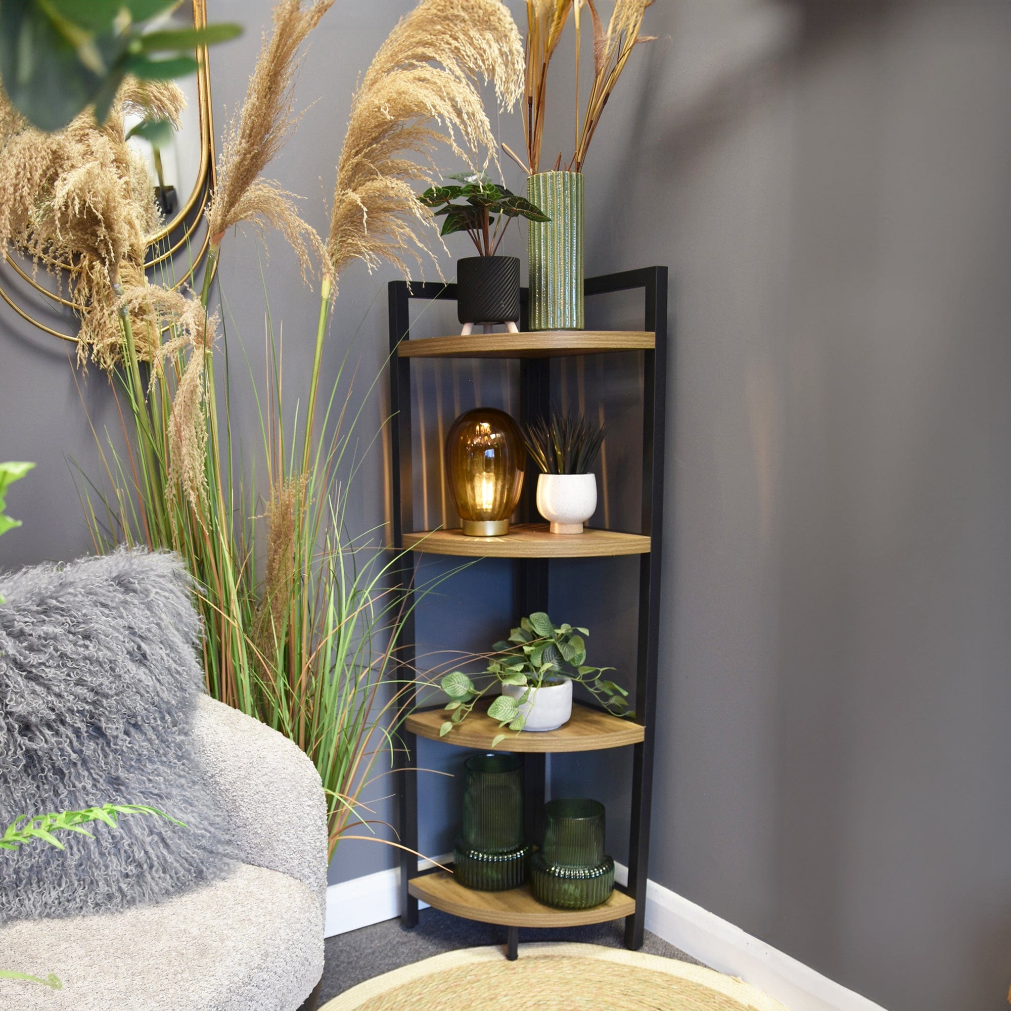 Unique Corner Shelving Units