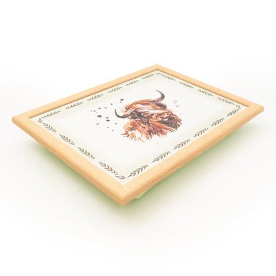 Candlelight Home Highland Cow Lap Tray