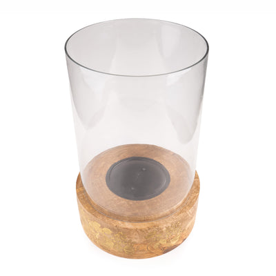 Candlelight Home Hurricane Lamps Hurricane Lamp - Fig & Pomegranate 4pk