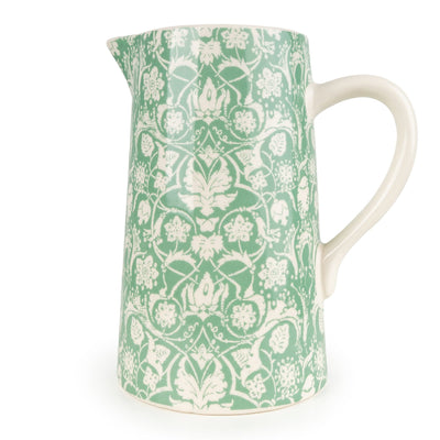 Candlelight Home Jugs Jeff Banks Large Jug - Jacquard Sage Green 1pk