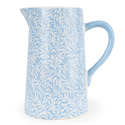 Candlelight Home Jugs Jeff Banks Large Jug - Leafy Trellis Blue Sage Green 1pk