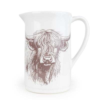 Candlelight Home Jugs Jug - Highland Cow 2pk