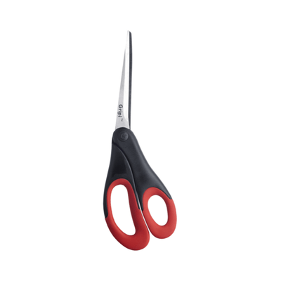Candlelight Home Kitchen scissor Red Gripi Household Scissors  5pk