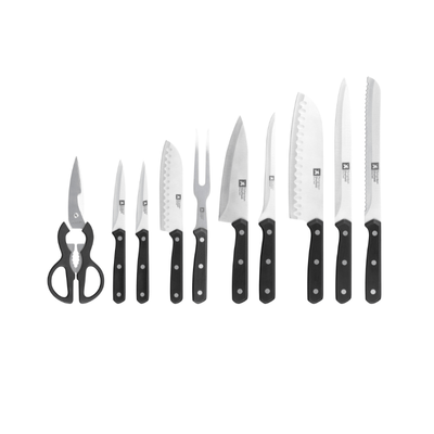 Candlelight Home Knife Block Cucina 10pc Knife Block 4pk