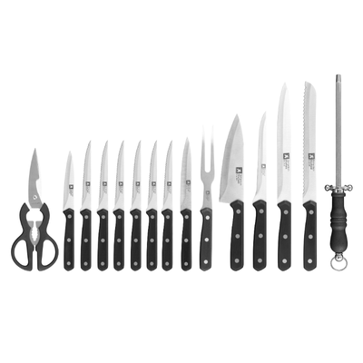 Candlelight Home Knife Block Cucina 15pc Knife Block 4pk
