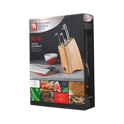 Candlelight Home Knife Block Kyu 5pc Knife Block 4pk