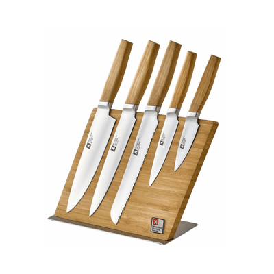 Candlelight Home Knife Block Nomad 5-pcs Knife Set 4pk