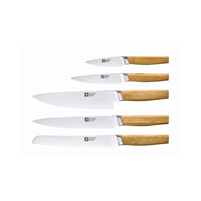 Candlelight Home Knife Block Nomad 5-pcs Knife Set 4pk