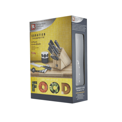 Candlelight Home Knife Block Sabatier Trompette 9pc Knife Block 4pk