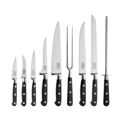 Candlelight Home Knife Block V Sabatier 9pc Knife Block 4pk