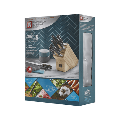 Candlelight Home Knife Block V Sabatier 9pc Knife Block 4pk
