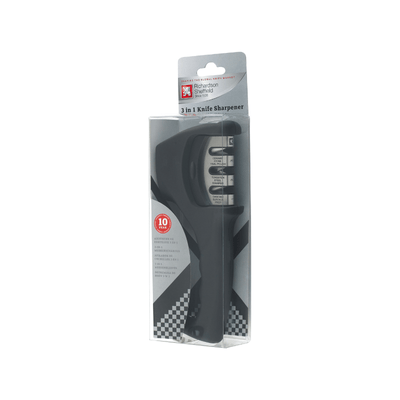 Candlelight Home Knife Shapener 3 in 1 Knife Sharpener 4pk