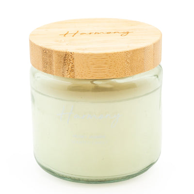 Candlelight Home LARGE CANDLE BAMBOO LID 'HARMONY'