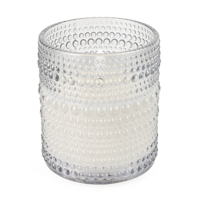 Candlelight Home LED Candle LED Candle Embossed Glass - Smokey Black 6PK