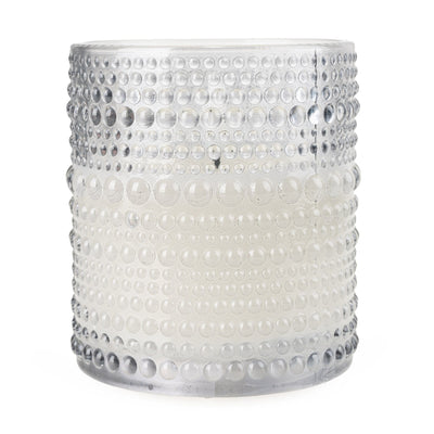 Candlelight Home LED Candle LED Candle Embossed Glass - Smokey Black 6PK