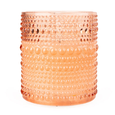 Candlelight Home LED Candle LED Candle Embossed Glass - Terracotta 6PK