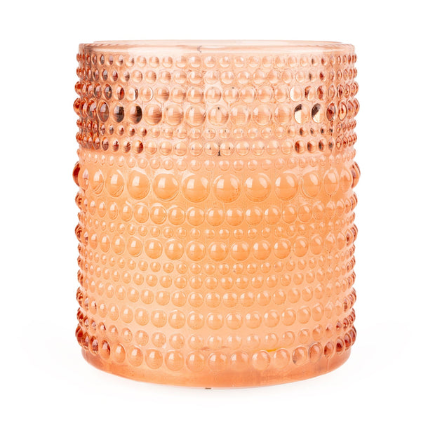 LED Candle Embossed Glass - Terracotta 6PK - Candlelight Home