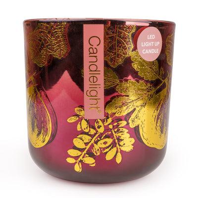 Candlelight Home LED Candle LED Candle - Fig & Pomegranate 6pk