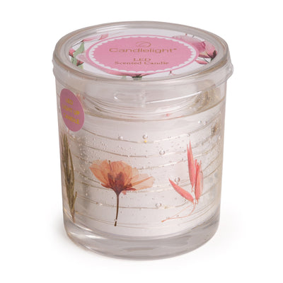 Candlelight Home LED Candle LED Candle - Pink Flower 6pk