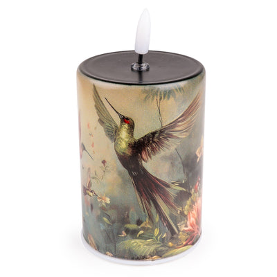Candlelight Home LED Candle Small Glass LED Candle - Hummingbird 1pk
