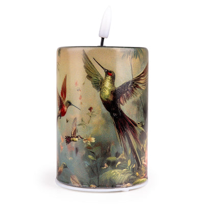 Candlelight Home LED Candle Small Glass LED Candle - Hummingbird 1pk