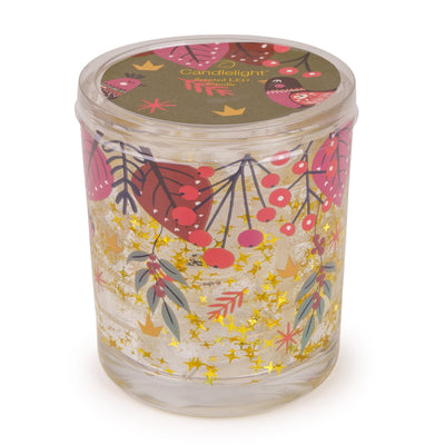 Candlelight Home LED Candles LED Candle - Birds in Green 6pk