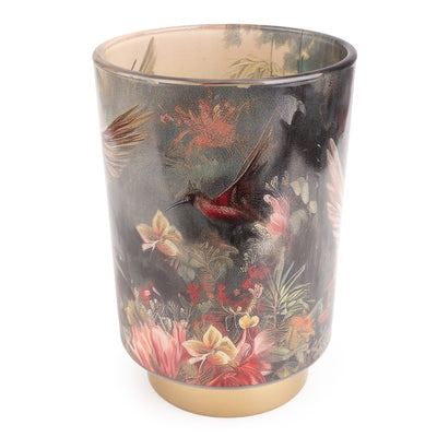 Candlelight Home LED Lamps Glass LED Lantern- Hummingbird 1pk