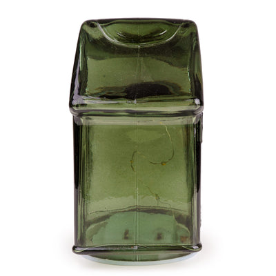 Candlelight Home LED Lamps LED Glass Gingerbread House – Green 1pk