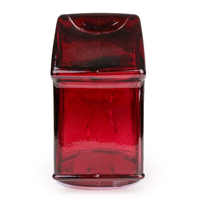 Candlelight Home LED Lamps LED Glass Gingerbread House – Red 1pk