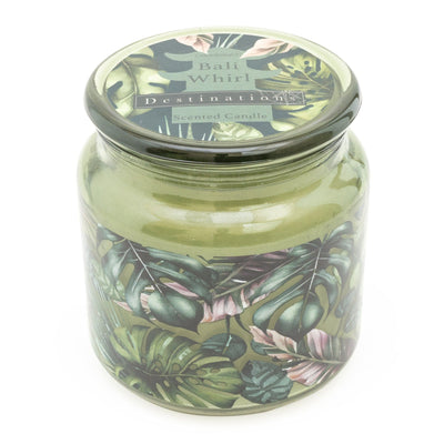 Candlelight Home LIDDED CANDLE JAR 'BALI WHIRL' GROVES OF CORSICA SCENT