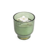 Candlelight Home MEDIUM GLASS FOOTED CANDLE WHITE POPPY & SAGE - 5% WHITE POPPY & SAGE SCENT (EAN35371/00)