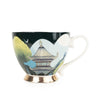 Candlelight Home Mugs Footed Mug from The Silk Road Collection - Bukhara 6PK