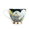 Candlelight Home Mugs Footed Mug from The Silk Road Collection - Bukhara 6PK