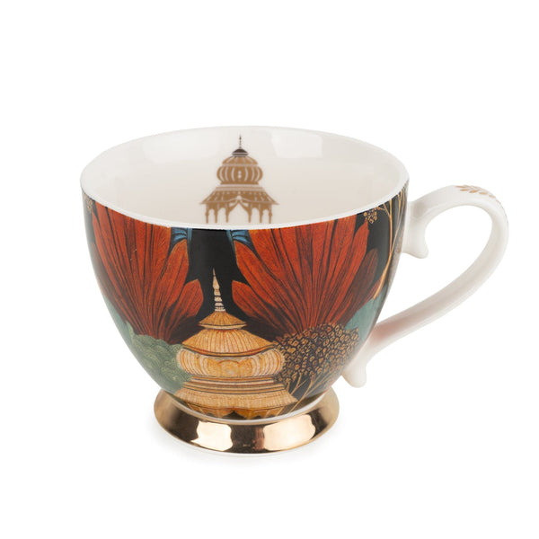 Footed Mug - Jaisalmer 6PK - Candlelight Home