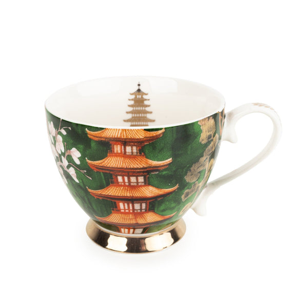 Footed Mug - Samarkand 6PK - Candlelight Home