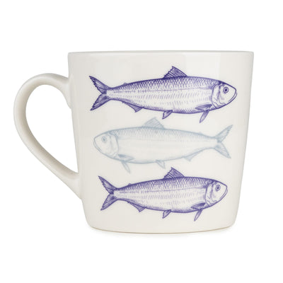 Candlelight Home Mugs Wide Mug Fish - Harbour 6pk
