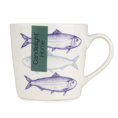 Candlelight Home Mugs Wide Mug Fish - Harbour 6pk