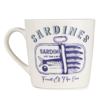 Candlelight Home Mugs Wide Mug Sardines - Harbour 6pk