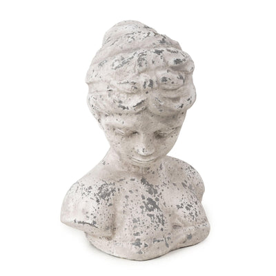 Candlelight Home Ornaments 23.5cm Female Bust - Stone Effect 1PK