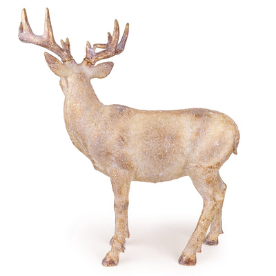 Candlelight Home Ornaments 80cm Standing Stag - Brushed Gold 1pk