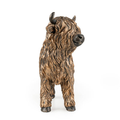 Candlelight Home Ornaments Highland Cow Ornament 1pk