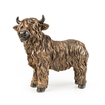 Candlelight Home Ornaments Highland Cow Ornament 1pk
