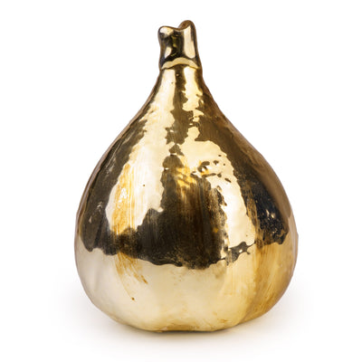 Candlelight Home Ornaments Large Fig Ornament - Gold 6pk