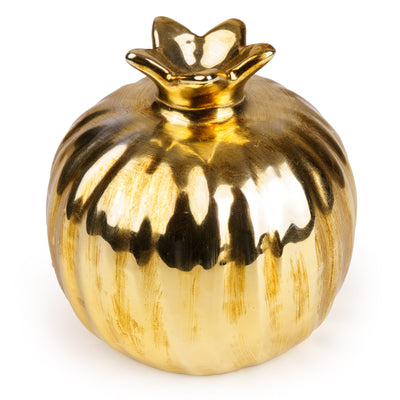 Candlelight Home Ornaments Large Pomegranate - Gold 6pk
