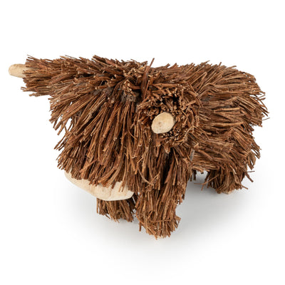 Candlelight Home Ornaments Twig Highland Cow 1pk