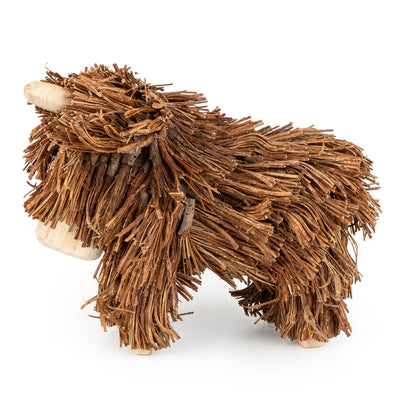 Candlelight Home Ornaments Twig Highland Cow 1pk