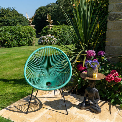 Candlelight Home Outdoor Chair Egg Chair - Green 1PK