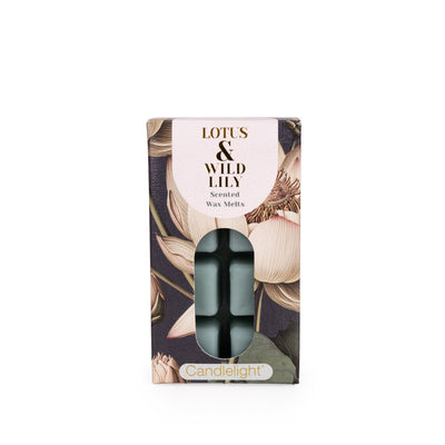 Candlelight Home PACK 8 WAX MELTS LOTUS & WILD LILY - 5% LOTUS & WILD LILY SCENT