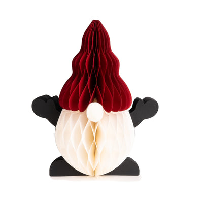 Candlelight Home Paper Decoration 25cm Standing Paper Gonk Decoration – 6pk