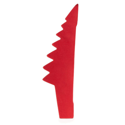 Candlelight Home Paper Decoration 25cm Standing Santa Tree Decoration – 6pk
